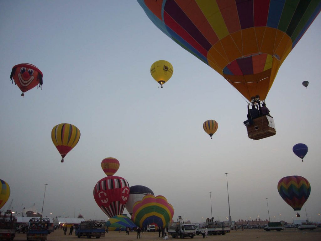 Dubai Balloonfestival vom 19.12.2006 bis 29.12.2006