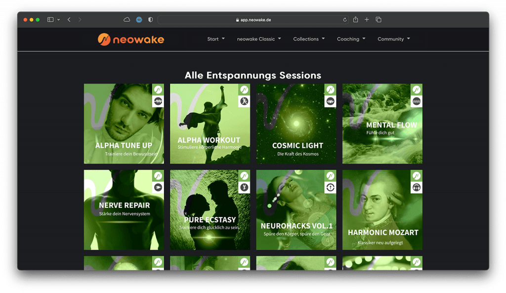 neowake sessions mentaltraining screenshot mitgliederbereich12 1